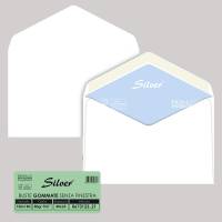 Busta Silver Matic FSC - senza finestra - gommata - 12 x 18 cm - 80 gr - bianco - conf. 25 pezzi - Pigna - 067312321 - 8006873106612 - DMwebShop