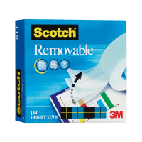 Nastro adesivo Magic 811 - removibile - invisibile - 19 mm x 33 mt - trasparente - Scotch 82251