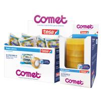 Nastro adesivo - 15 mm x 10 mt - cellophane - trasparente - conf. 50 pezzi - Comet - 64160-00027-01 - 4042448835086 - DMwebShop