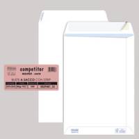 Busta a sacco Competitor FSC - strip adesivo - 23 x 33 cm - 80 gr - bianco - conf. 500 pezzi - Pigna - 002948133 - 8006873158987 - DMwebShop