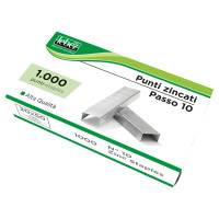 Punti zincati P10 - passo 10 - 9/4 - metallo 20 - conf. Da 1000 punti - Lebez - P-10 - 8007509085103 - DMwebShop