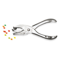 Perforatore a pinza - 1 foro a stella - metallo - Lebez - 5820 - 8007509058206 - DMwebShop