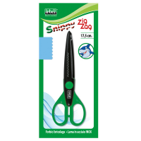 Forbici Snippy Zig Zag - 17 cm - impugnatura plastica - lama in metallo - colori assortiti - Lebez - 4339 - 8007509043394 - DMwebShop