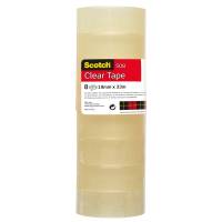 Nastro adesivo 508 - 1,9 cm x 33 mt - trasparente - torre 8 rotoli - Scotch - 7100336276 - 4001895919947 - DMwebShop