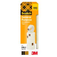 Nastro adesivo 508 - 1,9 cm x 33 mt - trasparente - torre 8 rotoli - Scotch - 7100336276 - 4001895919947 - DMwebShop