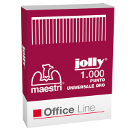 Punti Jolly Oro - 6/4 - oro - conf. 1000 pezzi - Romeo Maestri 1001121