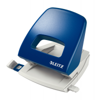 Perforatore Metal Rim 5005 - passo 8 cm - massimo 25 fogli - 2 fori - blu - Leitz - 50050335 - 4002432324507 - DMwebShop