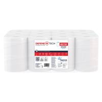 Asciugamani in rotolo Centrefeed - 2 veli - 18 gr - Ø 14,5 cm - 20,9 cm x 77 mt - 218 strappi - bianco - pacco 12 rotoli - Papernet - 400760 - 8024929090500 - DMwebShop