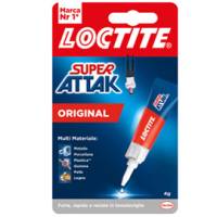 Colla Super Attak Original - 4 gr - trasparente - Loctite - 2632815 - 8004630914555 - DMwebShop