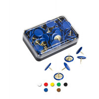Puntine Inflex - blu - conf. 50 pezzi - Leone Dell'era - PP50T105 - 8007979001412 - DMwebShop