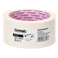 Nastro adesivo - 5 cm x 66 mt - PVC - bianco - Comet - 62240-00009-01 - 4042448837578 - DMwebShop