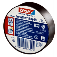 Nastro adesivo isolante - professionale - 15 mm x 10 mt - nero - Tesa 53988-00000-01