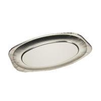 Vassoio in alluminio - 35 x 24,3 x 2,1 cm - Cuki - conf. 10 pezzi - Cuki Professional - 23040101 - 8007626234019 - DMwebShop