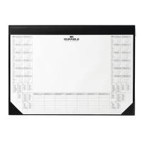Sottomano con blocco appunti da 25 fogli - 59 x 42 cm - nero - Durable - 7291-01 - 4005546701134 - DMwebShop