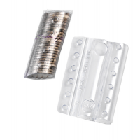 Blister portamonete - 1 cent - trasparente - sacchetto da 100 blister - Iternet 8000TRBC