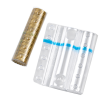 Blister portamonete - 10 cent - fascia blu - sacchetto da 100 blister - Iternet - 8003TRBC - 8028422580032 - DMwebShop