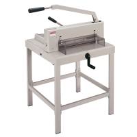 Taglierina a leva alti spessori 3941 - 1070 x 680 x 740 mm - 430 mm - A3 - capacita' taglio 500 fogli - con blocca lama - grigio - Titanium - 3941-TI - 8025133033659 - DMwebShop