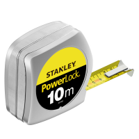 Flessometro PowerLock - 10 mt - metallo - Stanley M33442