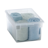 Contenitore multiuso Light Box M/2 - 19,5 x 28 x 13,2 cm - 6 lt - plastica - trasparente - Terry 1001969