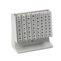 Distributore manuale di monete Eurocoin - 25x10,4x17 cm - grigio chiaro - Holenburg - 3430 - 8028422534301 - DMwebShop
