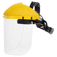 Porta visiera con protezione frontale + Visiera Balbi 2 - giallo - Deltaplus - BALB2IN - 3295249122553 - DMwebShop