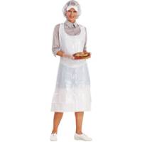 Grembiule - polietilene - monouso - 120 x 70 cm - taglia unica - bianco - conf. 100 pezzi - Deltaplus - TABPO02 - 3295249023454 - DMwebShop