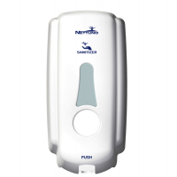 Dispenser T-Small per sapone (ricariche TS800) - capacita' 1 lt - bianco - Nettuno - 90400 - 8009184925002 - DMwebShop