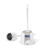 Portascopino - plastica - Ø 14 cm - altezza 40 cm - bianco - Dimora Blu - 0088C - 8000957008830 - DMwebShop