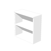 Mobile Easy - basso a giorno - 80 x 35 x 72 cm - bianco - Artexport - 030 3-BIANCO - DMwebShop