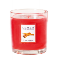 Candela in bicchiere - cannella - Lumen - X540203 - 8001974008407 - DMwebShop