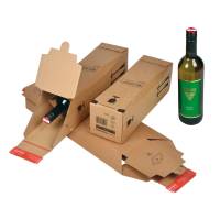 Scatola CP 181 per bottiglie - modulo base per 1 bottiglia - 74 x 74 x 305 mm - conf. 10 pezzi - Colompac - CP 181.101 - 4033657964599 - DMwebShop