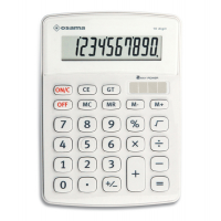 Calcolatrice da tavolo - OS 502 - 10 cifre - bianco - Osama