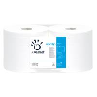 Bobina asciugatutto Special microgoffrata 2 veli diametro 25 cm 23,4 cm x 180 mt 18 gr Papernet 407565 - 1062