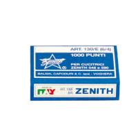 Punti per Cucitrice Zenith 130 E 6-4 Acciaio Naturale 1000 punti per scatola Zenith 0311301401 - 831