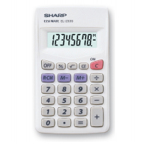 Calcolatrice tascabile - Sharp - EL233SB - 4974019023601 - DMwebShop