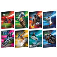 Maxiquaderno Sport Emotions - A4 - 1 rigo - 21 fogli - 80 gr - Blasetti - 8960 - 8007758289604 - DMwebShop
