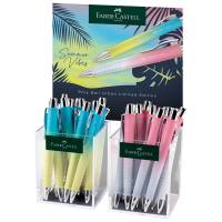 Penna a sfera Poly Ball Urban Summer - punta 0,7mm - fusto colori assortiti - expo 24 pezzi - Faber Castell - 241107 - 4005402411078 - DMwebShop