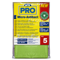 Panno multiuso Micro-Antibact - 35 x 38 cm - verde - conf. 5 pezzi - Arix - 3 28731 - DMwebShop