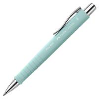 Penna a sfera a scatto Poly Ball Urban punta 0,7 mm fusto caribic blue Faber Castell - 30509