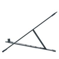 Supporto notebook regolabile ultrapiatto grigio scuro in alluminio - 30538