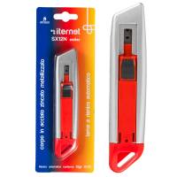 Cutter SX 12N - in acciaio - lama a rientro automatico - Iternet - 4301 - 8028422543013 - DMwebShop