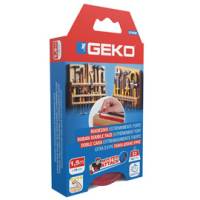 Nastro biadesivo EXTREME Mister Attach - 19 mm x 1,5 mt - grigio-rosso - Geko - 8200500001 - 8014846534898 - DMwebShop