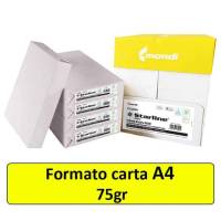 Carta fotocopie - A4 - 75 gr - bianco - Basic - risma da 500 fogli (drop) - conf. 5 pezzi - Starline - 6901STLDROP - DMwebShop 1201 - 2