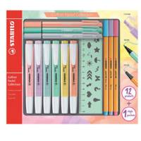 Set coffret Pastel Collection - 13 pezzi - Stabilo - IT-87-2915 - IT/87-2915 - 4006381520645 - DMwebShop