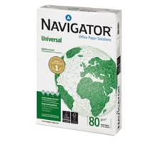 Carta bianca Universal in mini pallet A4 - 80 gr bianco risma 500 fogli pallet da 50 risme Navigator 39257 minipallet - 2233