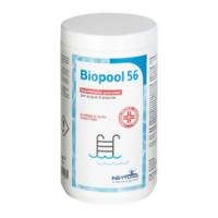 Disinfettante granulare per acque di piscine Biopool 56 in barattolo 1 Kg - 1459