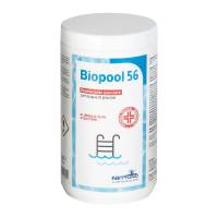 Disinfettante granulare per acque di piscine Biopool 56 in barattolo 1 Kg Nettuno 01237 - 1459