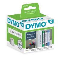 Rotolo 110 etichette LW 990180 - registratore-P - 38 x 190 mm - bianco - Dymo - S0722470 - 5411313990189 - DMwebShop