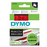 Nastro D1 458070 - 19 mm x 7 mt - nero-rosso - Dymo - S0720870 - 5411313452175 - DMwebShop