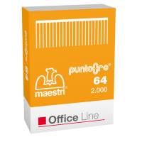 Punti Oro - 6/4 - oro - scatola da 2000 pezzi - conf. 10 pezzi - Romeo Maestri - 1001101 - 8005231011025 - DMwebShop